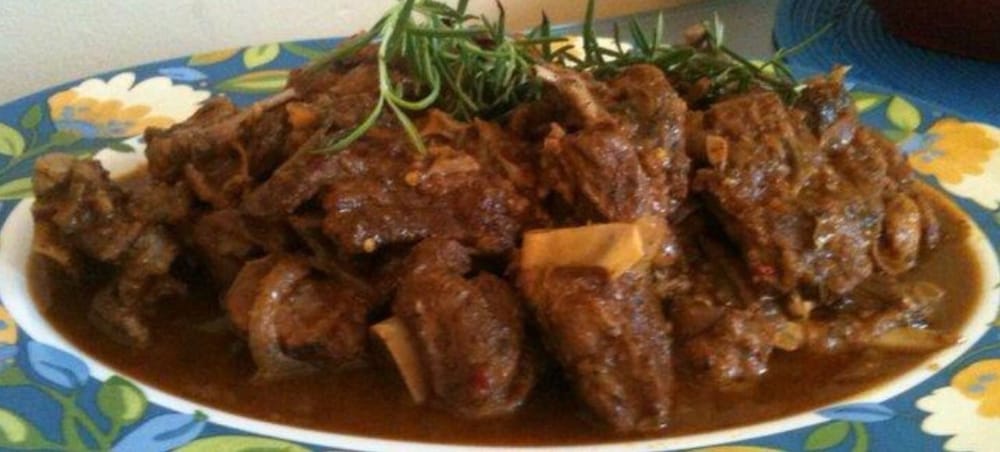 Chivo Guisado -Dominican Food