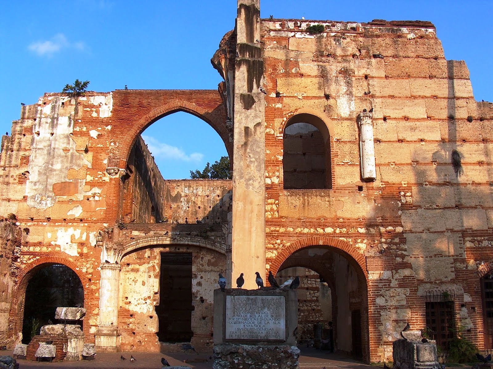 Ruins of the Hospital Nicolas de Ovando Colonial Zone