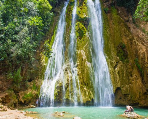 El Limon Waterfall-Samana-peninsula